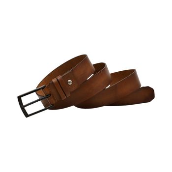 Cinto-Liso-Masculino-Democrata-Marrom-Tamanho--100--Cor--TAN-0