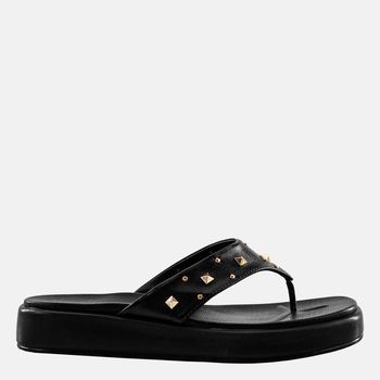 Tamanco-Tira-Entre-Dedos-Tachas-Metalizadas-Preto-Tamanho--34---Cor--PRETO-0