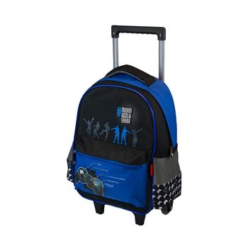 Mochila-de-Rodinhas-Floss-Like-a-Boss-Kids-GoSuper-Tamanho--UN---Cor--AZUL-ROYAL-0