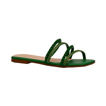 Rasteira-Com-Strass-Feminino-Lolita-Verde-Tamanho--33---Cor--TREVO-0