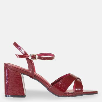 Sandalia-Couro-Salto-Bloco-Verniz-Vinho-Tamanho--36---Cor--VINHO-0