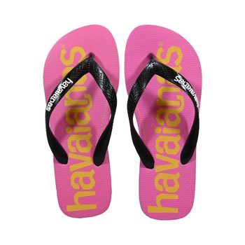 Chinelo-Top-Logomania-2-Havaianas-Preto--Rosa--Azul--Amarelo-Tamanho--37---Cor--AZUL-0