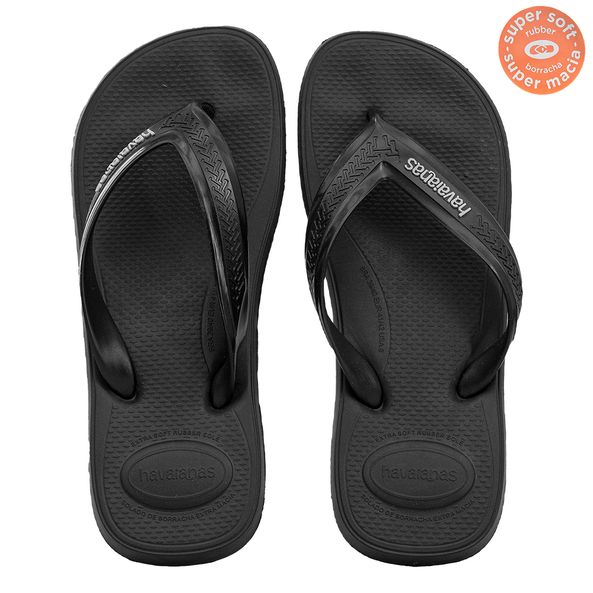 Chinelo de Dedo Preto Top Max Comfort Havaianas - Main Image