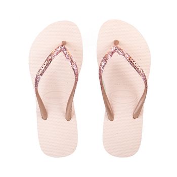 Chinelo-Slim-Glitter-II-Havaianas-Creme-Tamanho--33---Cor--ROSA-BALLET-0