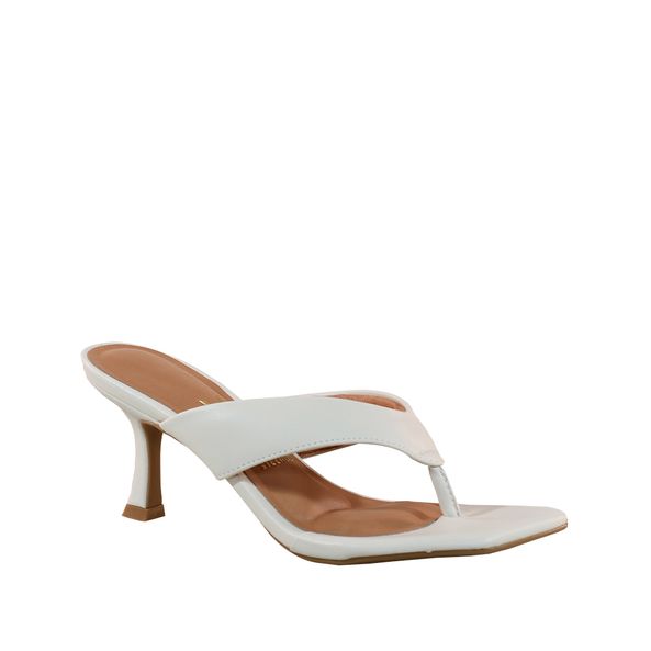 Tamanco Off White Salto Fino Vizzano Sapataria Nova