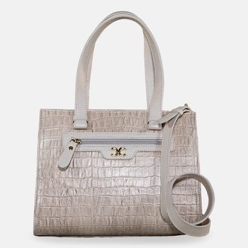 Bolsa-Croco-Vanilla-e-Off-White-Tamanho--M----Cor--VANILA-0