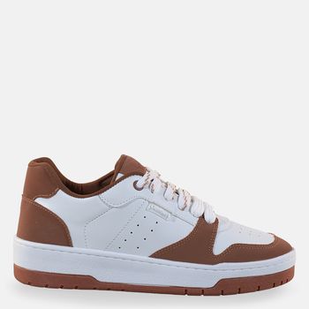 Tenis-Casual-Street-Branco-e-Caramelo-Tamanho--34---Cor--BRANCO-0