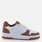 Tenis-Casual-Street-Branco-e-Caramelo-Tamanho--34---Cor--BRANCO-0